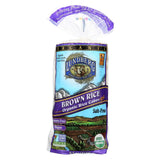 Lundberg Family Farms Brown Rice Cake - Unsalted - Case Of 12 - 8.5 Oz.