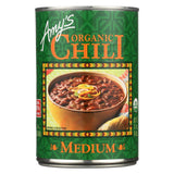 Amy's - Organic Medium Chili - Case Of 12 - 14.7 Oz
