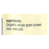 Lundberg Family Farms Organic Brown Rice Cakes - Lightly Salted - Case Of 12 - 8.5 Oz.