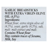 Granforno Grissini Breadsticks - Garlic - Case Of 12 - 4.4 Oz.