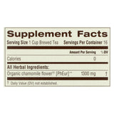 Traditional Medicinals Organic Chamomile Herbal Tea - Caffeine Free - Case Of 6 - 16 Bags
