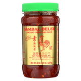 Huy Fong Fresh Chili Paste - Sambal - Case Of 24 - 8 Oz.