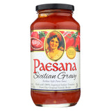 Paesana Sicilian Gravy Sauce - Tomato - Case Of 6 - 25 Fl Oz.