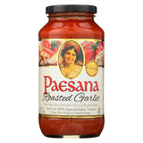 Paesana Roasted Garlic - Tomato - Case Of 6 - 25 Oz.