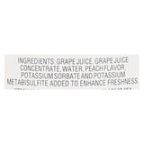 Kedem Peach Juice - Case Of 12 - 25.4 Fl Oz.