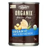 Castor And Pollux Organic Grain Free Dog Food - Turkey And Vegetables - Case Of 12 - 12.7 Oz.