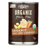 Castor And Pollux Organic Grain Free Dog Food - Turkey And Carrot And Potato - Case Of 12 - 12.7 Oz.