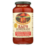 Rao's Specialty Food Homemade Sauce - Sensitive Formula Marinara - Case Of 12 - 24 Oz.
