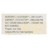 Theo Chocolate Organic Chocolate Bar - Classic - Dark Chocolate - 70 Percent Cacao - Salted Almond - 3 Oz Bars - Case Of 12