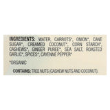 Pacific Natural Foods Carrot Ginger Soup - Organic Cashew - Case Of 12 - 17.6 Oz.