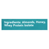 Rise Bar Protein Bar - Almond Honey - Case Of 12 - 2.1 Oz