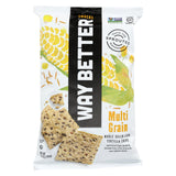 Way Better Snacks Tortilla Chips - Multi - Grain - Case Of 12 - 5.5 Oz.