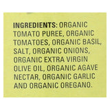 Organic Ville Basil Organic Pasta Sauce - Tomato - Case Of 12 - 24 Fl Oz.