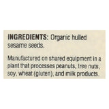 Woodstock Organic Sesame Seeds - Hulled - Case Of 8 - 12 Oz.