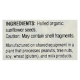 Woodstock Organic Sunflower Seeds - Hulled - Case Of 8 - 12 Oz.