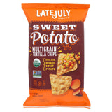 Late July Snacks Snack Chips - How Sweet Potato It Is - Case Of 12 - 5.5 Oz.