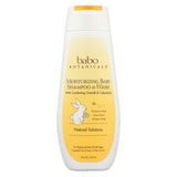 Babo Botanicals - Moisturizing Baby Shampoo And Wash - Oatmilk Calendula - 8 Fl Oz