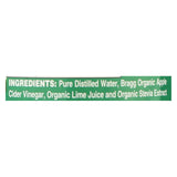 Bragg - Apple Cider Vinegar Drink - Organic - Limeade - 16 Oz - Case Of 12