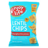 Enjoy Life - Lentil Chips - Plentils - Margherita Pizza - 4 Oz - Case Of 12