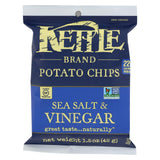 Kettle Brand Potato Chips - Sea Salt And Vinegar - 1.5 Oz - Case Of 24