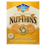 Blue Diamond - Nut Thin Crackers - Pepper Jack - Case Of 12 - 4.25 Oz.