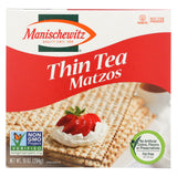 Manischewitz - Thin Matzo Tea Crackers - Case Of 12 - 10 Oz.