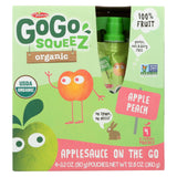 Gogo Squeeze Applesauce - Apple Peach - Case Of 12 - 3.2 Oz.