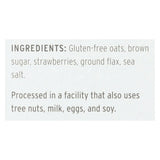 Gluten Freeda Instant Oatmeal - Strawberries And Brown Sugar - Case Of 8 - 10.2 Oz.