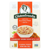 Gluten Freeda Instant Oatmeal - Strawberries And Brown Sugar - Case Of 8 - 10.2 Oz.