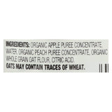 Earths Best Baby Food - Organic - Fruit And Grain Puree - Pouch - Age 6 Months Plus - Stage 2 - Apple Peach Oatmeal - 4.2 Oz - Case Of 12