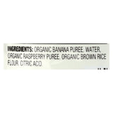 Earths Best Baby Food - Organic - Fruit And Grain Puree - Pouch - Age 6 Months Plus - Stage 2 - Banana Raspberry Brown Rice - 4.2 Oz - Case Of 12