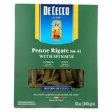 De Cecco Pasta - Pasta - Rigate With Spinach - Case Of 12 - 12 Oz.