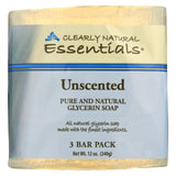 Clearly Natural Bar Soap - Unscented - 3 Pack - 4 Oz