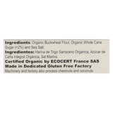 Le Pain Des Fleurs Organic Crisp Bread - Buckwheat - Case Of 6 - 4.41 Oz.