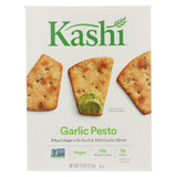 Kashi Pita Crisps Garlic Pesto - Pita Crisps - Case Of 12 - 7.9 Oz.