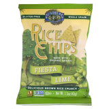 Lundberg Family Farms - Rice Chips - Fiesta Lme - Case Of 24-1.5 Oz.