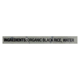Lotus Foods Heirloom Forbidden Rice - Case Of 6 - 7.4 Oz.