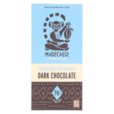 Madecasse Chocolate Bars - 63 Percent Dark Chocolate - Toasted Coconut - 2.64 Oz Bars - Case Of 10
