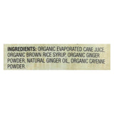 Go Organic Hard Candy - Ginger Xtreme - 3.5 Oz - Case Of 6