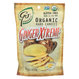 Go Organic Hard Candy - Ginger Xtreme - 3.5 Oz - Case Of 6