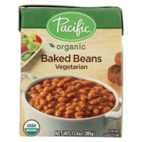 Pacific Natural Foods Baked Beans - Vegetarian - Case Of 12 - 13.6 Oz.
