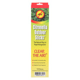 Neem Aura Naturals Outdoor Citronella Sticks - 10 Count