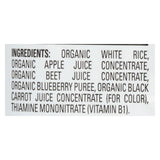 Happy Baby Happy Munchies Rice Cakes - Organic Blueberry And Beet - 1.4 Oz - Case Of 10