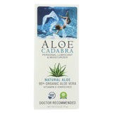 Aloe Cadabra Natural Organic Personal Lubricant - Natural Aloe Unscented - 2.5 Oz