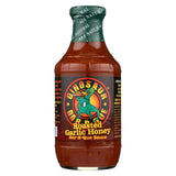 Dinosaur - Roasted Garlic Honey Bbq Sauce - Case Of 6 - 19 Fl Oz.