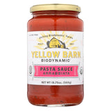 Yellow Barn Biodynamic - Arrabbiata Pasta Sauce - Case Of 6 - 19.75 Oz.