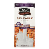 So Delicious Cashew Milk Beverage - Unsweetened Vanilla - Case Of 6 - 32 Fl Oz.