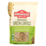 Arrowhead Mills - Organic Green Lentils - Case Of 6 - 16 Oz.
