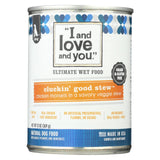 I And Love And You Cluckin? Good Stew - Wet Food - Case Of 12 - 13 Oz.