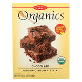 European Gourmet Bakery Organic Chocolate Brownie Mix - Chocolate - Case Of 12 - 13 Oz.